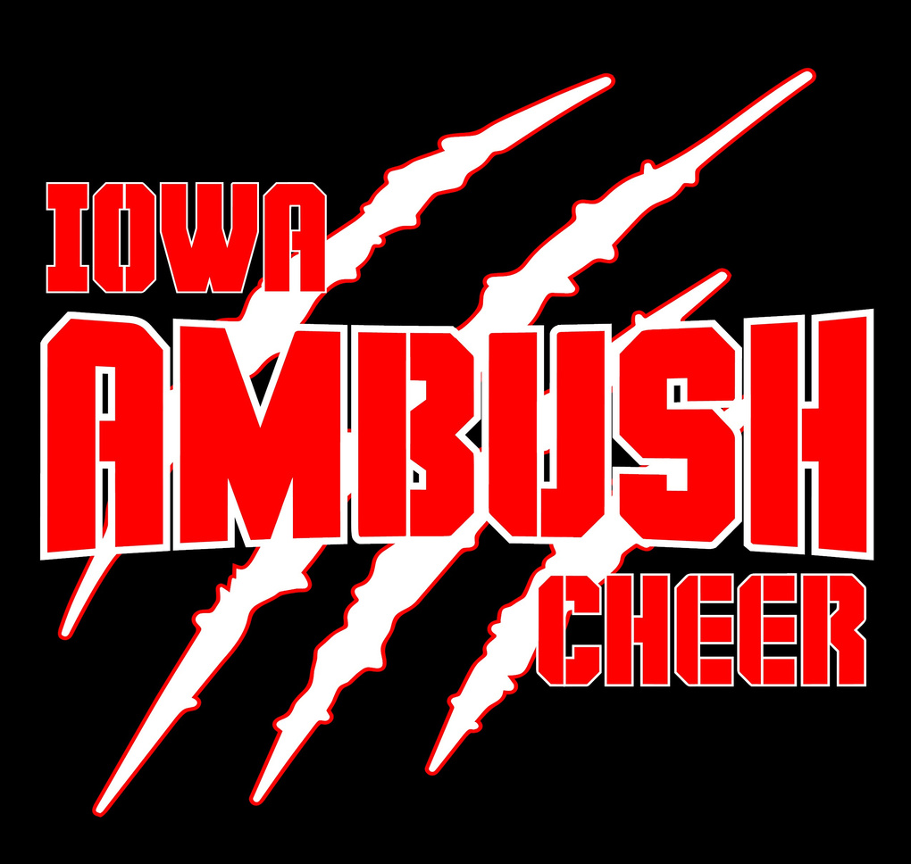 Iowa Ambush Cheer logo
